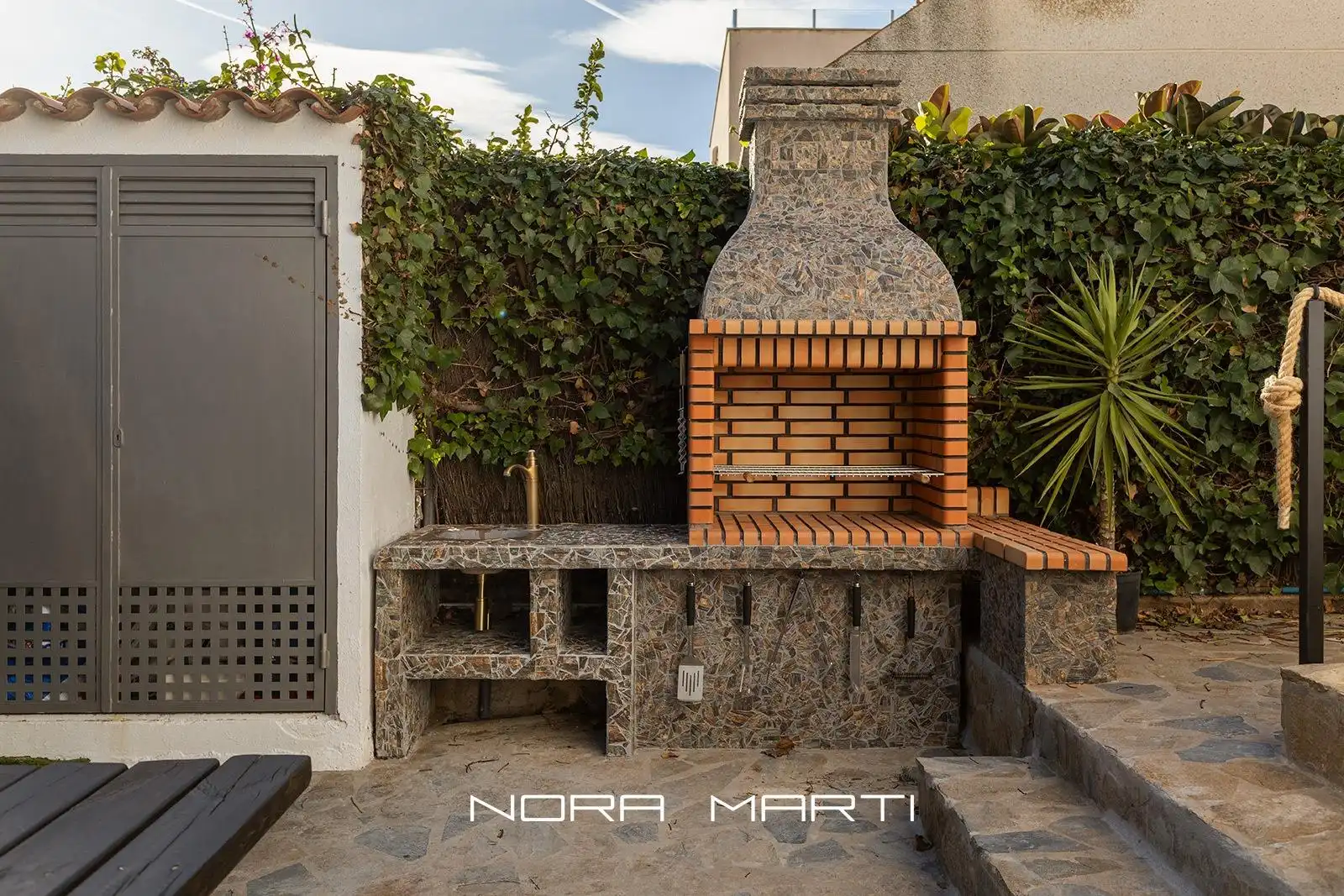 Terraza de Casa o chalet en venta en Sant Just Desvern con Aire acondicionado, Calefacción y Jardín privado