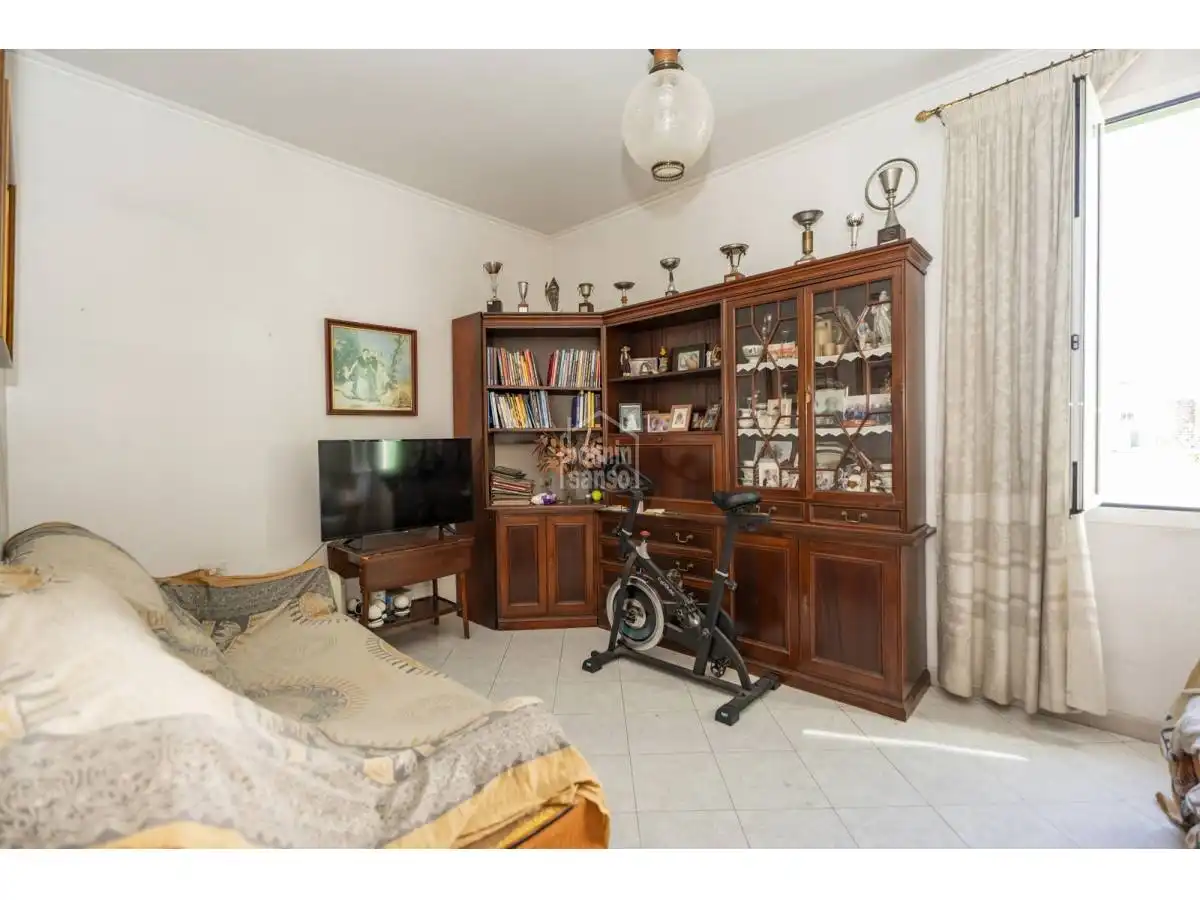Sala de estar de Apartamento en venta en Ciutadella de Menorca con Terraza