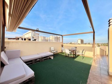 Àtic amb piscina de lloguer a Mar Menor de Cartagena – Cabo de Palos