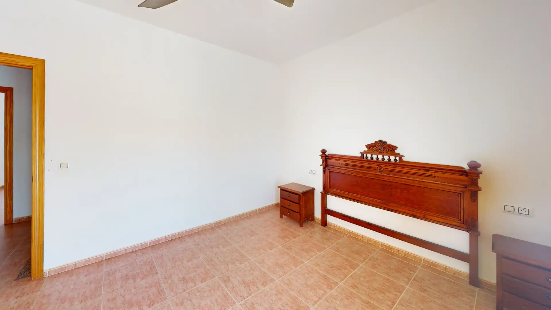 Dormitori de Casa o xalet en venda en Fuente-Álamo amb Jardí privat, Terrassa i Balcó