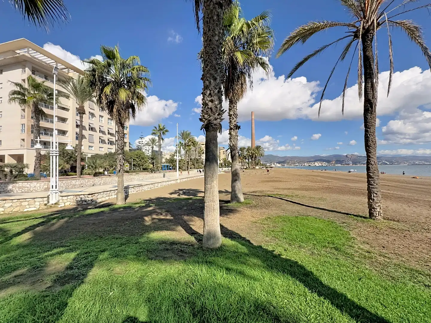 Exterior view of Flat for sale in Málaga  with Air Conditioner, Terrace and Community pool