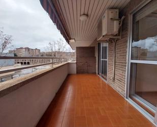 Terrace of Flat to rent in  Zaragoza Capital  with Air Conditioner, Heating and Terrace