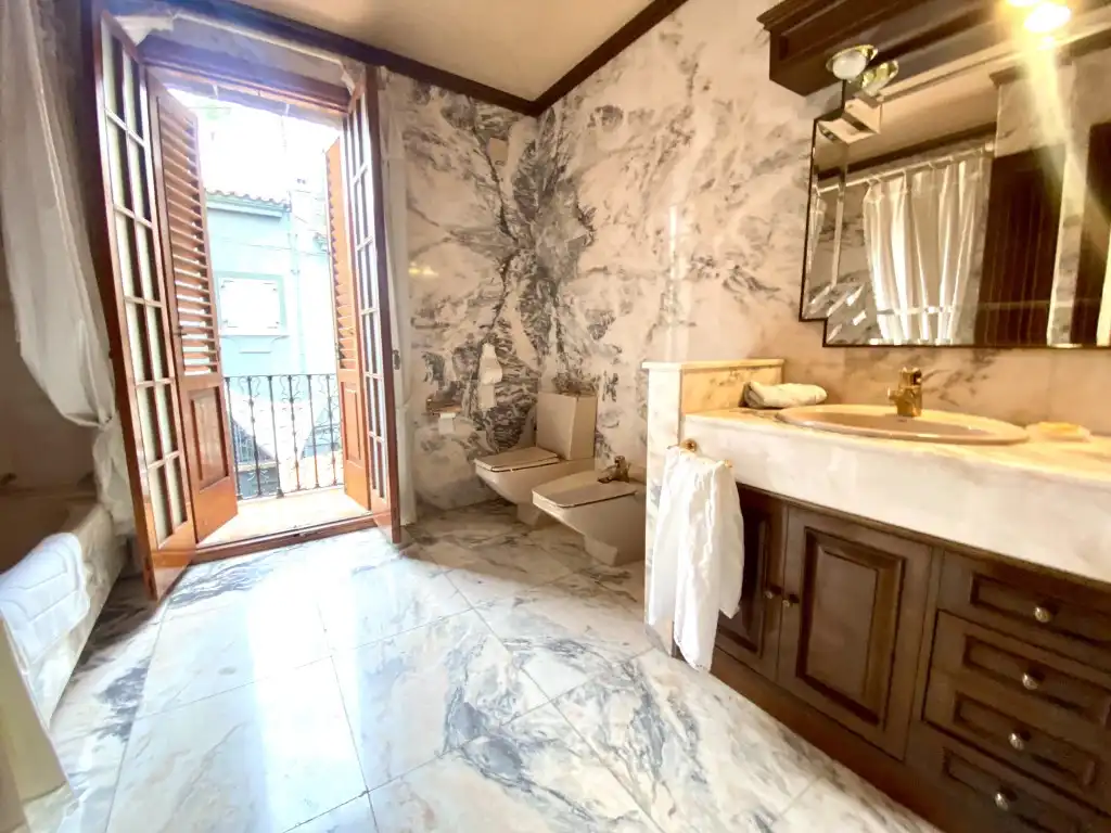 Bathroom of Houses for rent in Castellón de la Plana / Castelló de la Plana  with Heating, Private garden and Terrace