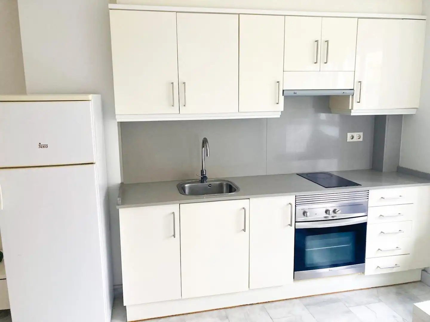 Küche von Wohnung zur Miete in Valencia mit Heizung, Terrasse und Möbliert