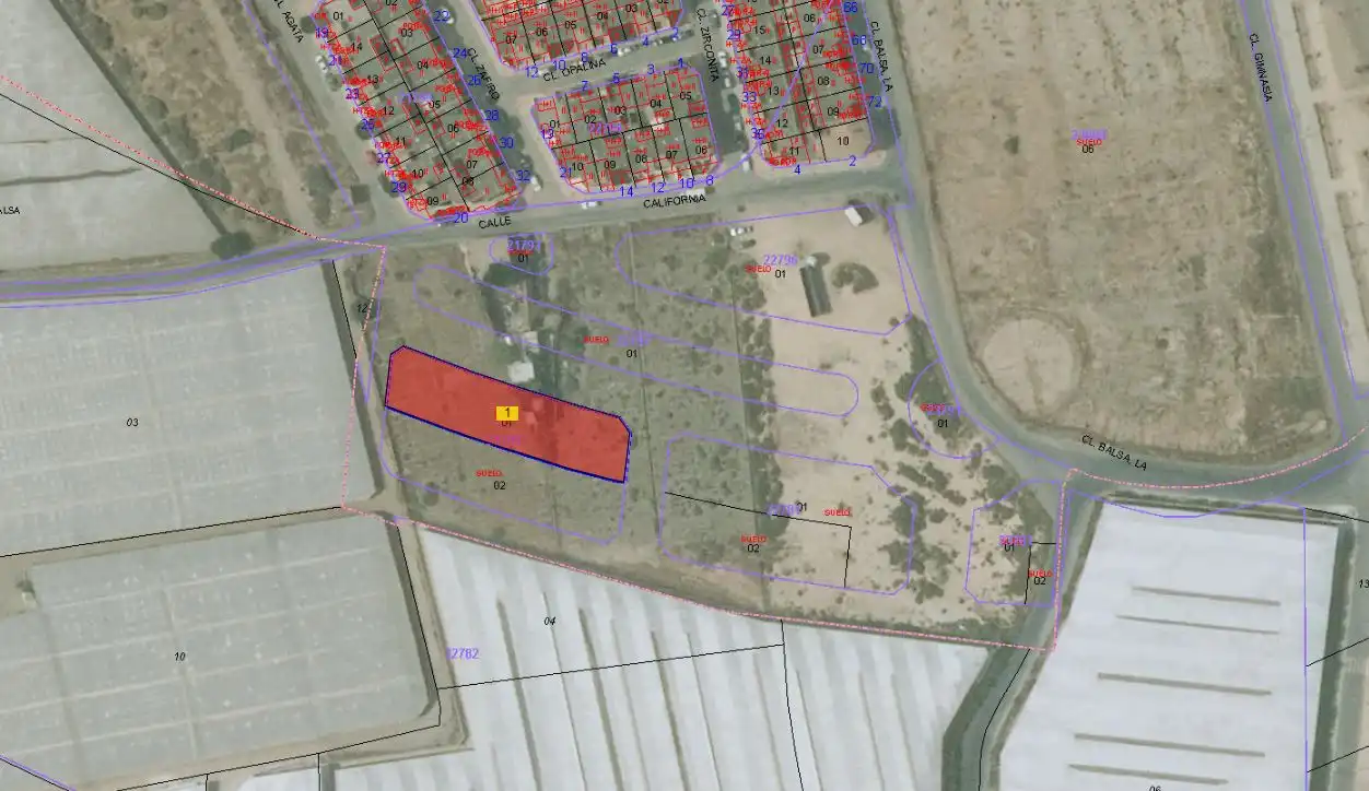 Land for sale in El Ejido