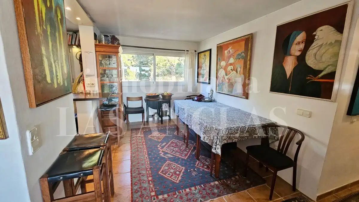 Comedor de Ático en venta en Santa Eulària des Riu con Aire acondicionado y Piscina comunitaria