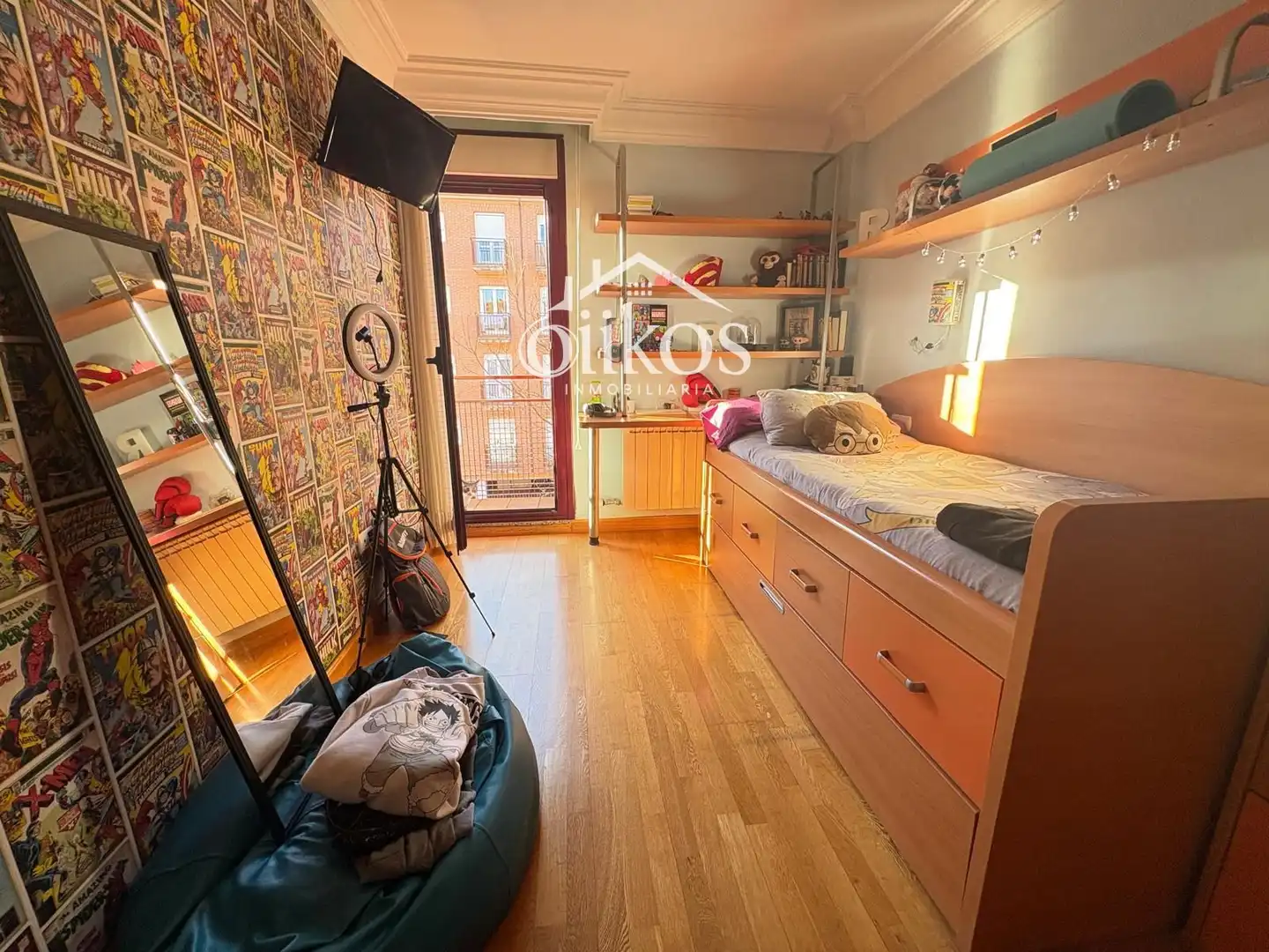 Habitación de Casa adosada en venta en Salamanca con Calefacción y Balcón