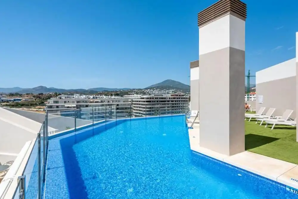 Swimming pool of Apartments for rent in Marbella  with Air Conditioner, Terrace and Swimming Pool