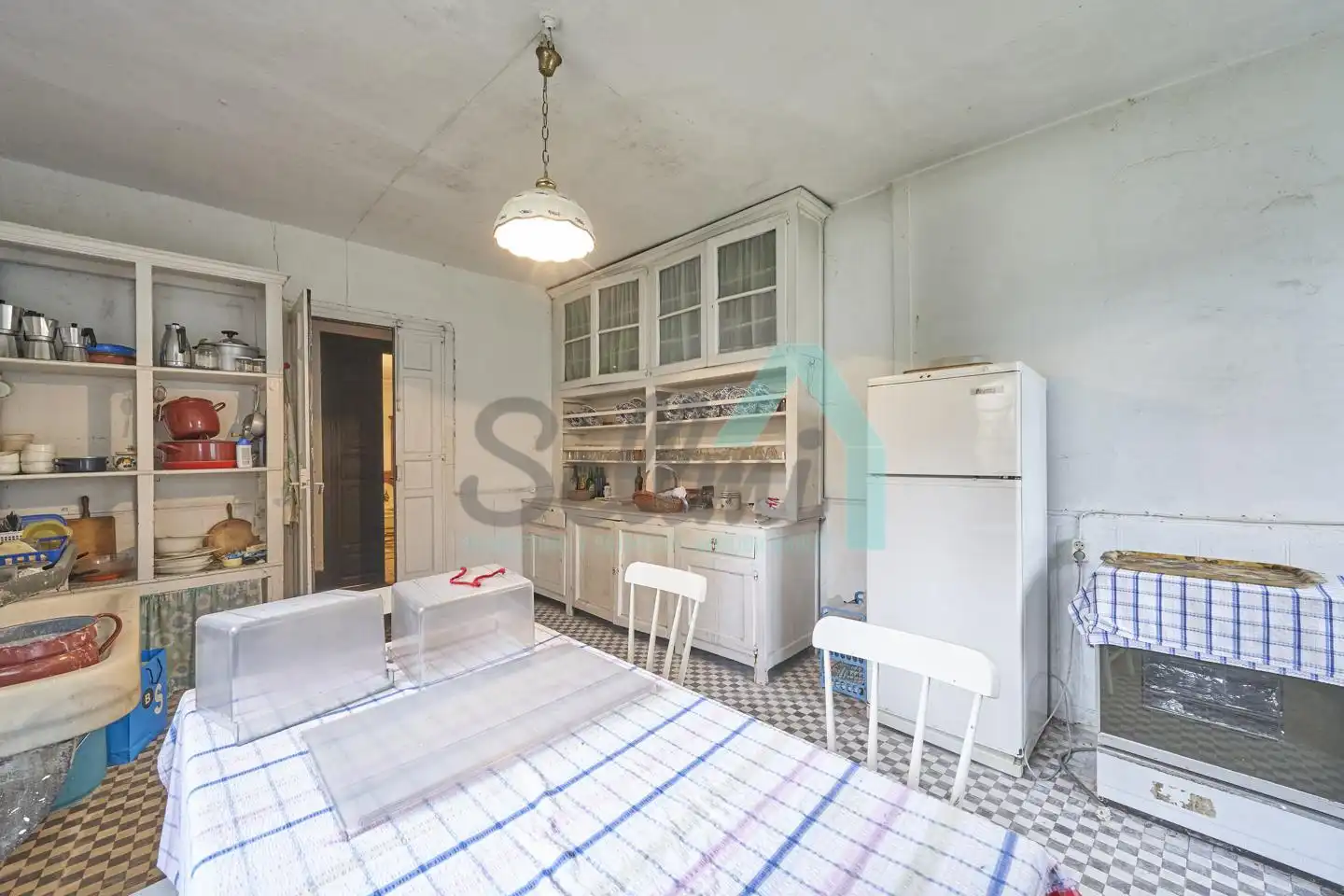 Cocina de Casa o chalet en venta en Oviedo  con Jardín privado, Parquet y Terraza