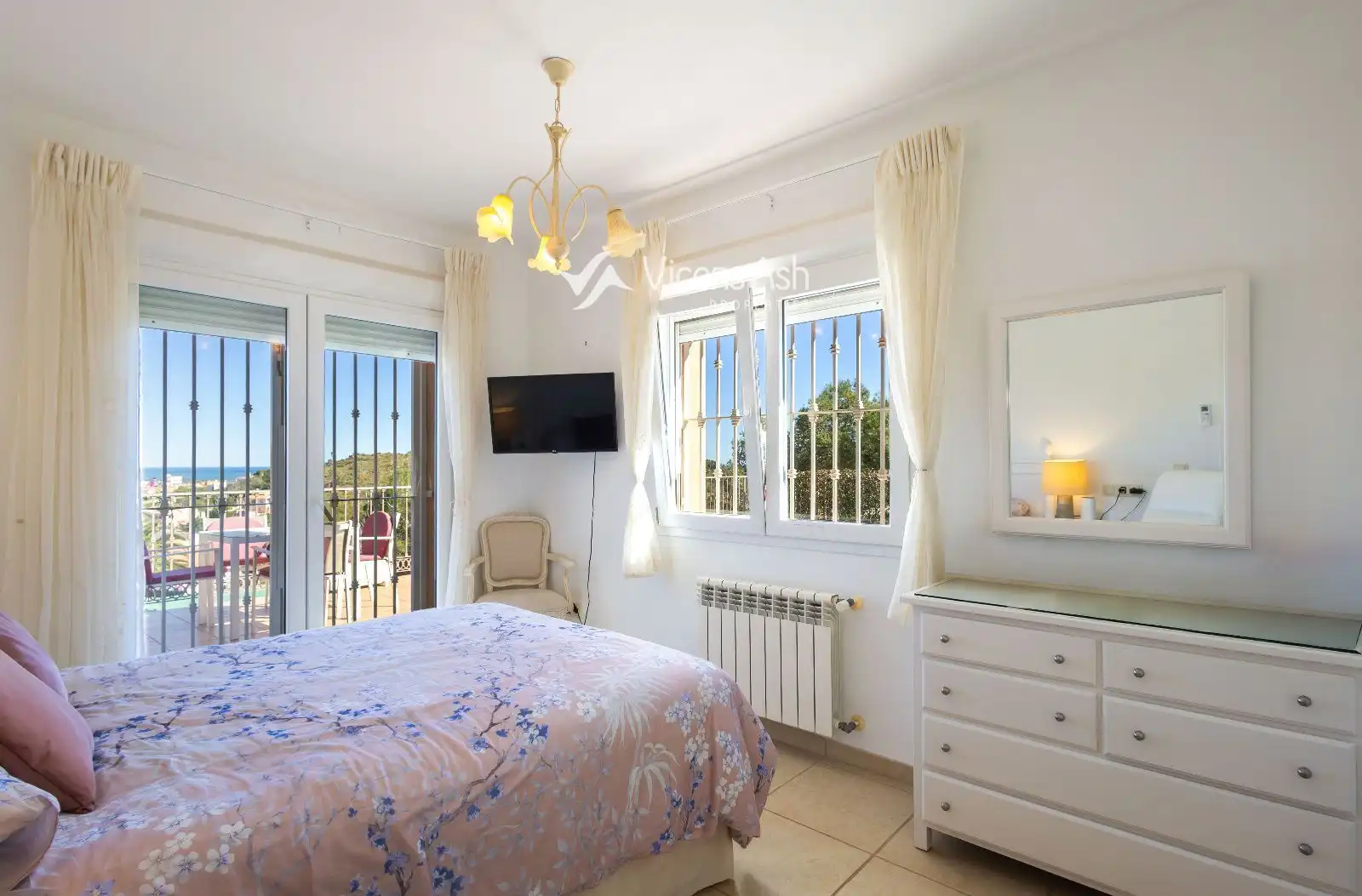 Bedroom of Houses for sale in Jávea / Xàbia  with Air Conditioner, Heating and Terrace