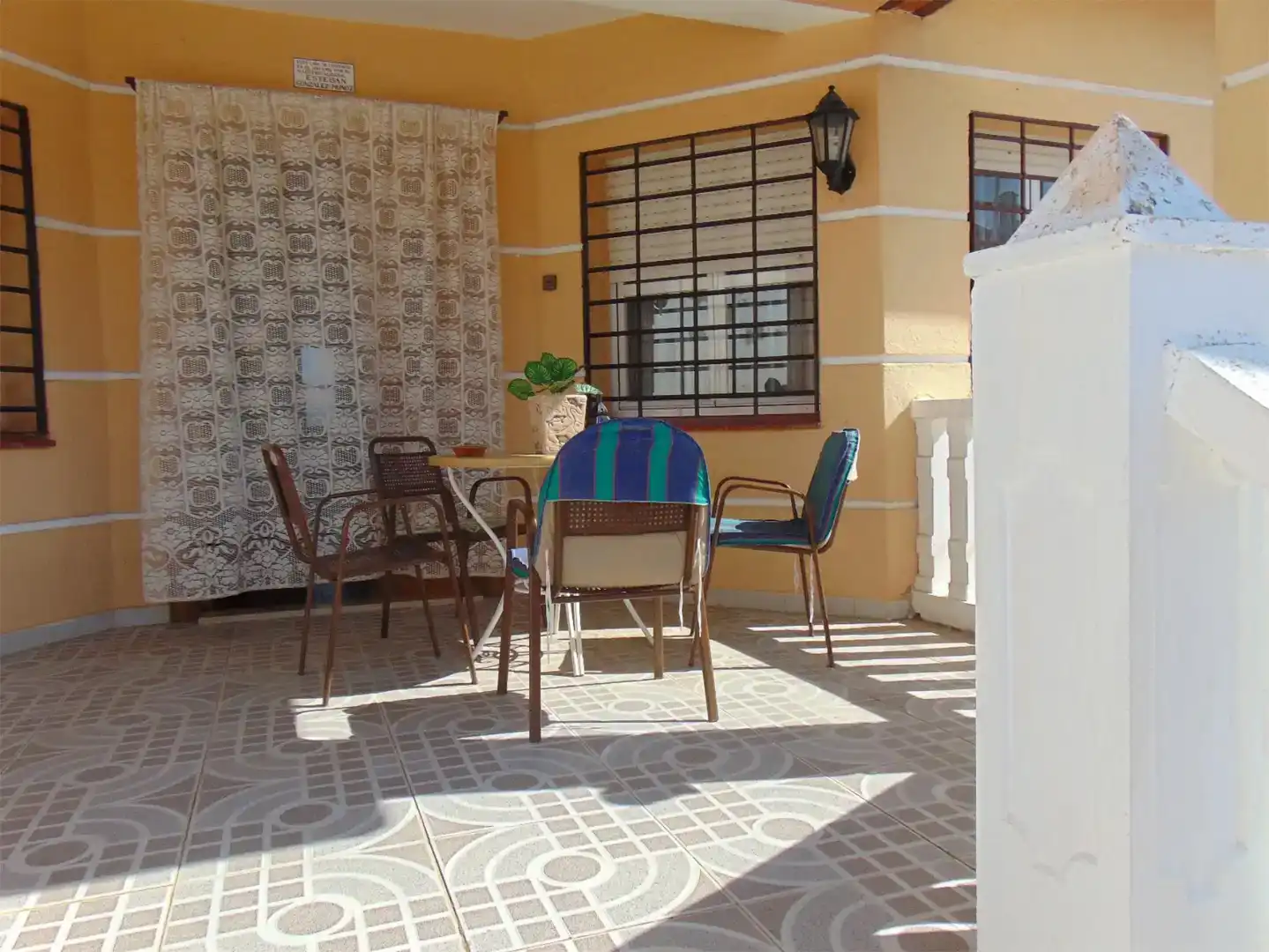 Terraza de Casa o chalet en venta en Aldeanueva de Barbarroya con Aire acondicionado, Parquet y Trastero
