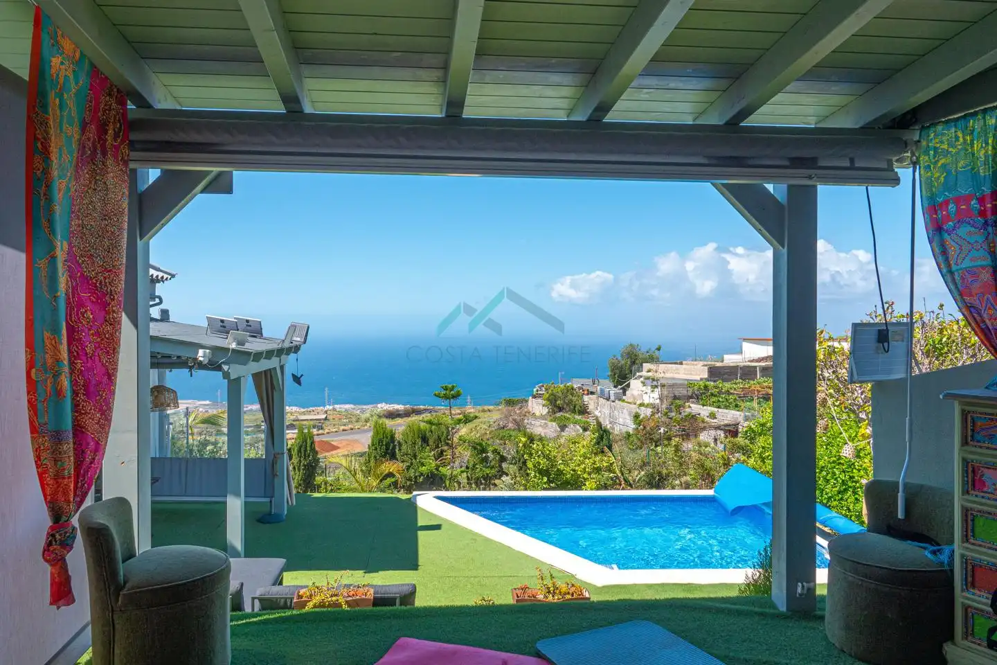 Terrace of Country homes for sale in Guía de Isora