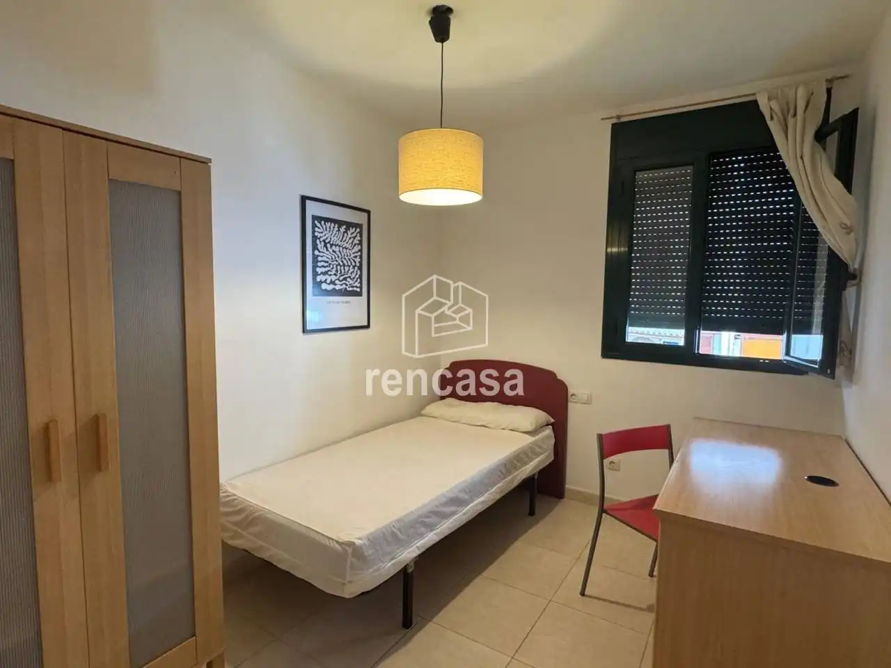 Bedroom of Flat for rent in Lleida  with Air Conditioner, Heating and Furnished