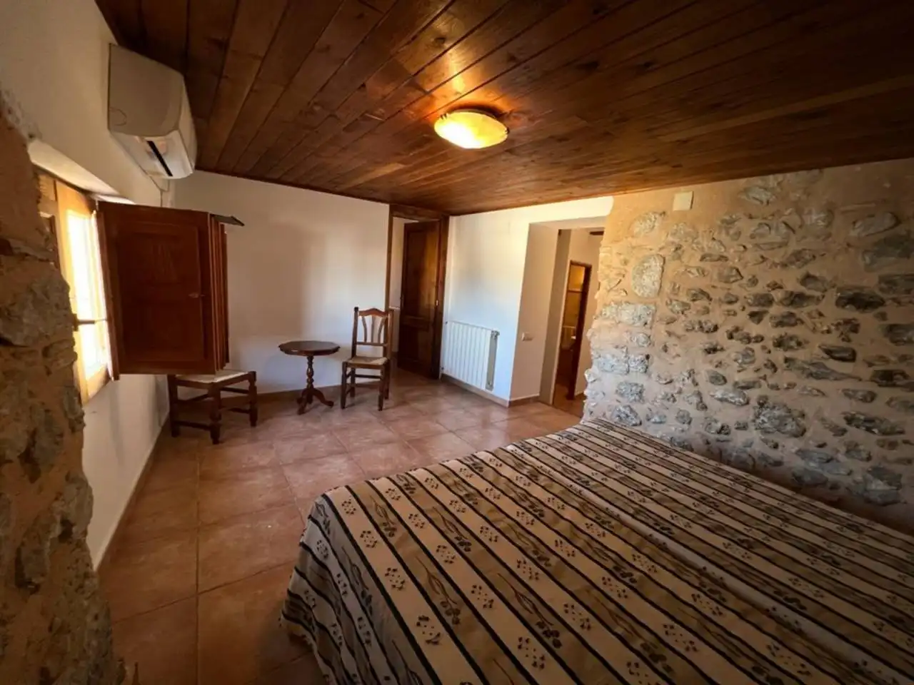 Bedroom of Houses for sale in Penàguila  with Air Conditioner, Heating and Terrace