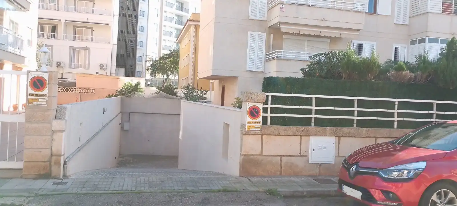 Vista exterior de Apartamento en venta en  Palma de Mallorca con Jardín privado