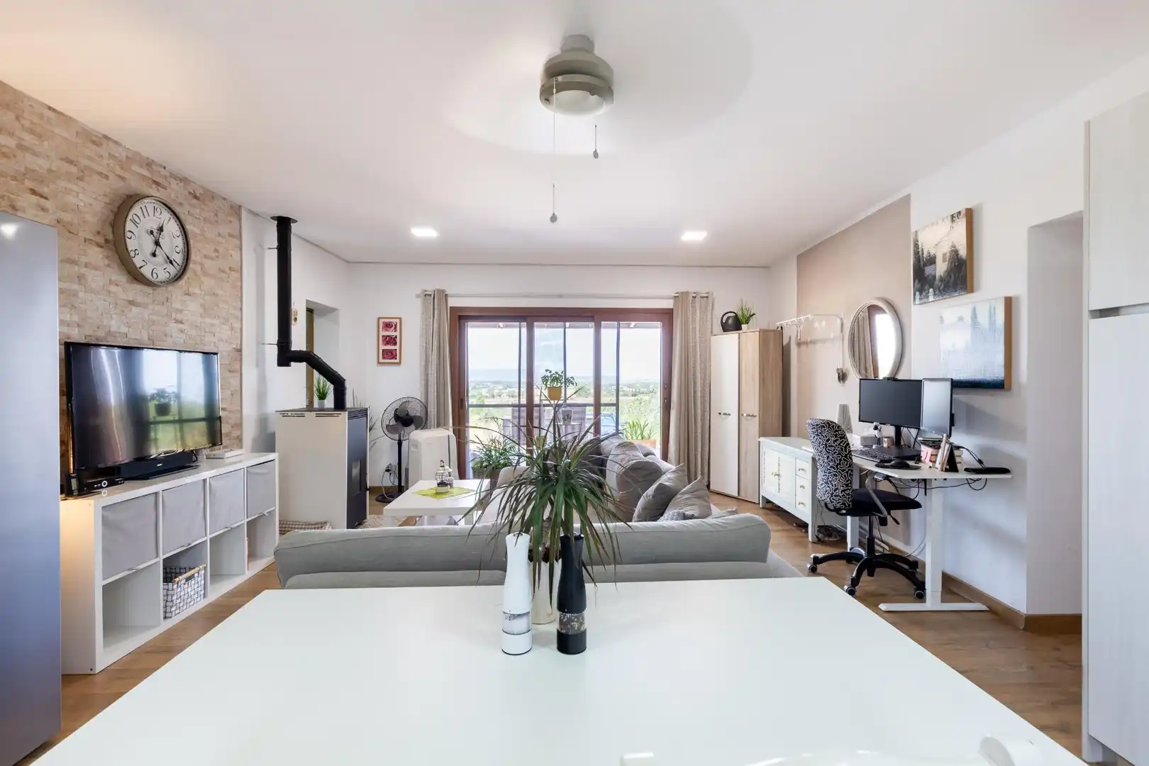 Sala de estar de Finca rústica en venta en Manacor con Jardín privado, Terraza y Trastero