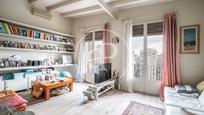 Living room of Flat for sale in  Barcelona Capital  with Air Conditioner, Heating and Terrace