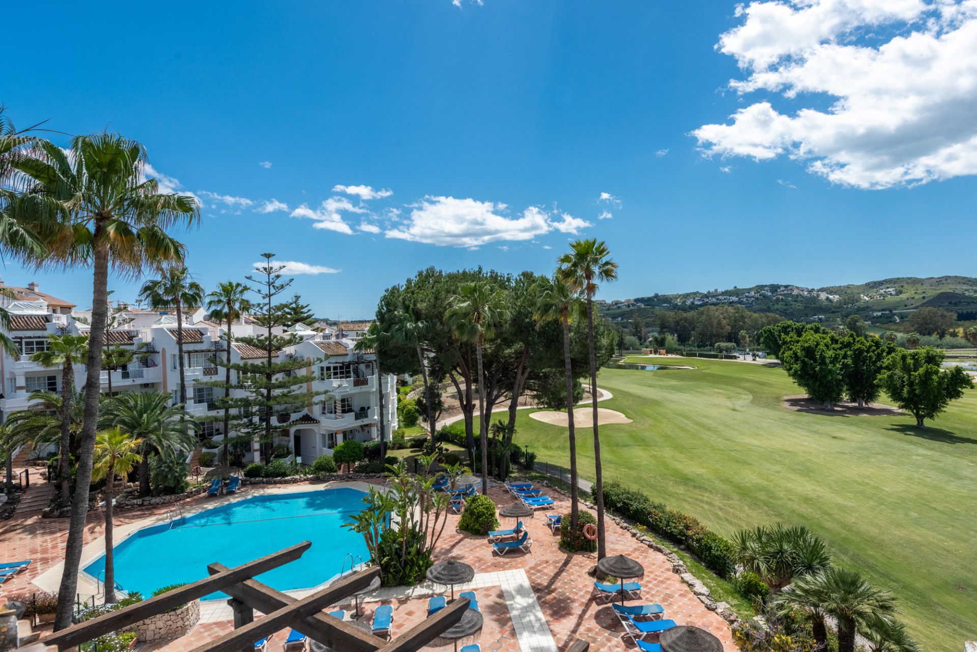 Jardí de Àtic en venda en Mijas amb Aire condicionat, Terrassa i Piscina