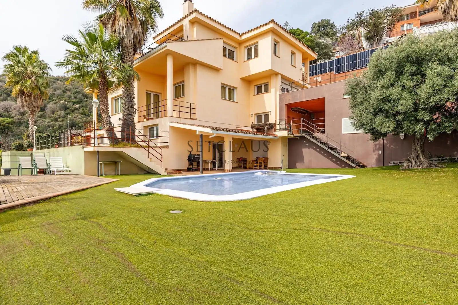 Jardín de Casa o chalet en venta en Badalona con Aire acondicionado, Calefacción y Jardín privado