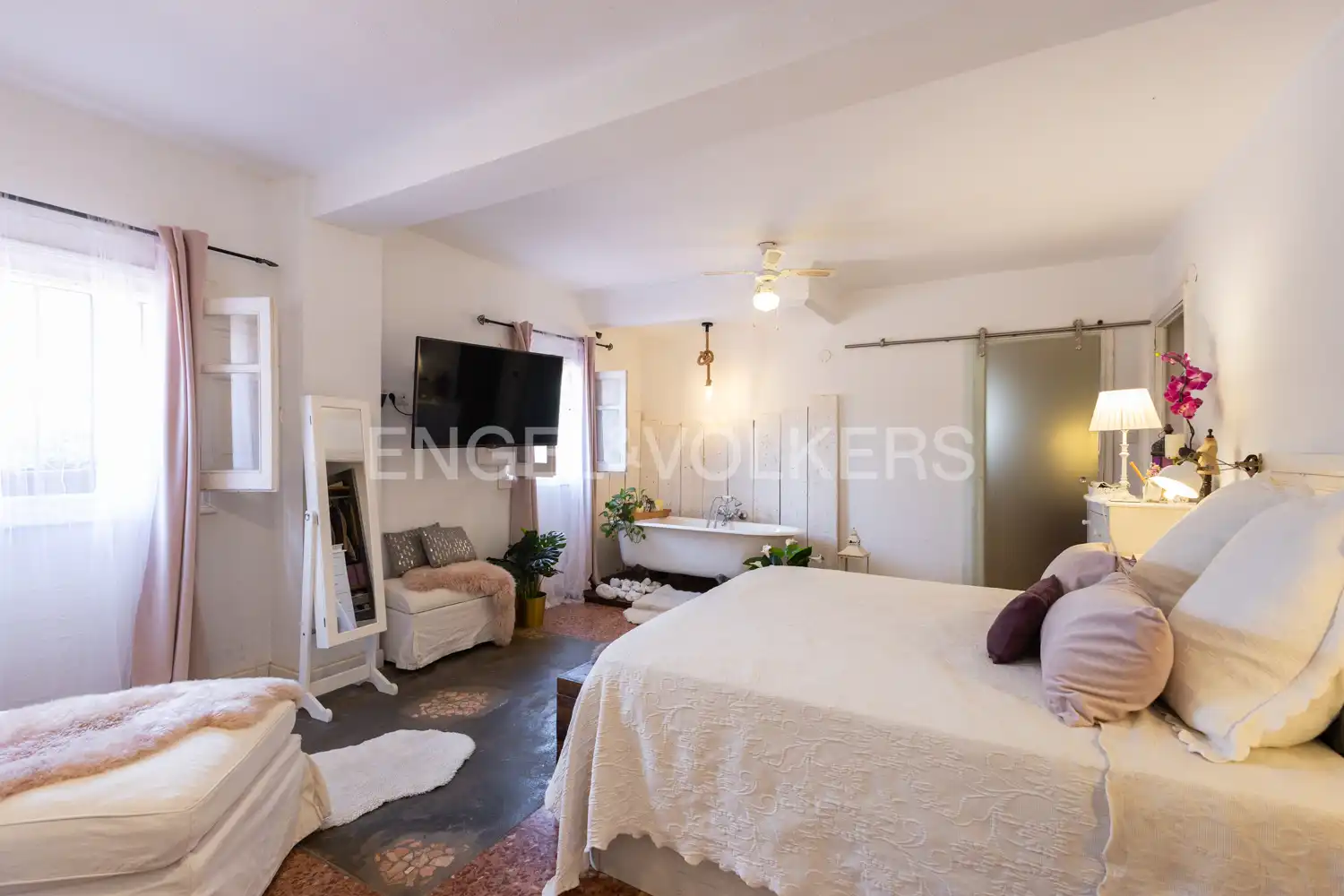Habitación de Casa o chalet en venta en Pedralba con Aire acondicionado, Calefacción y Jardín privado