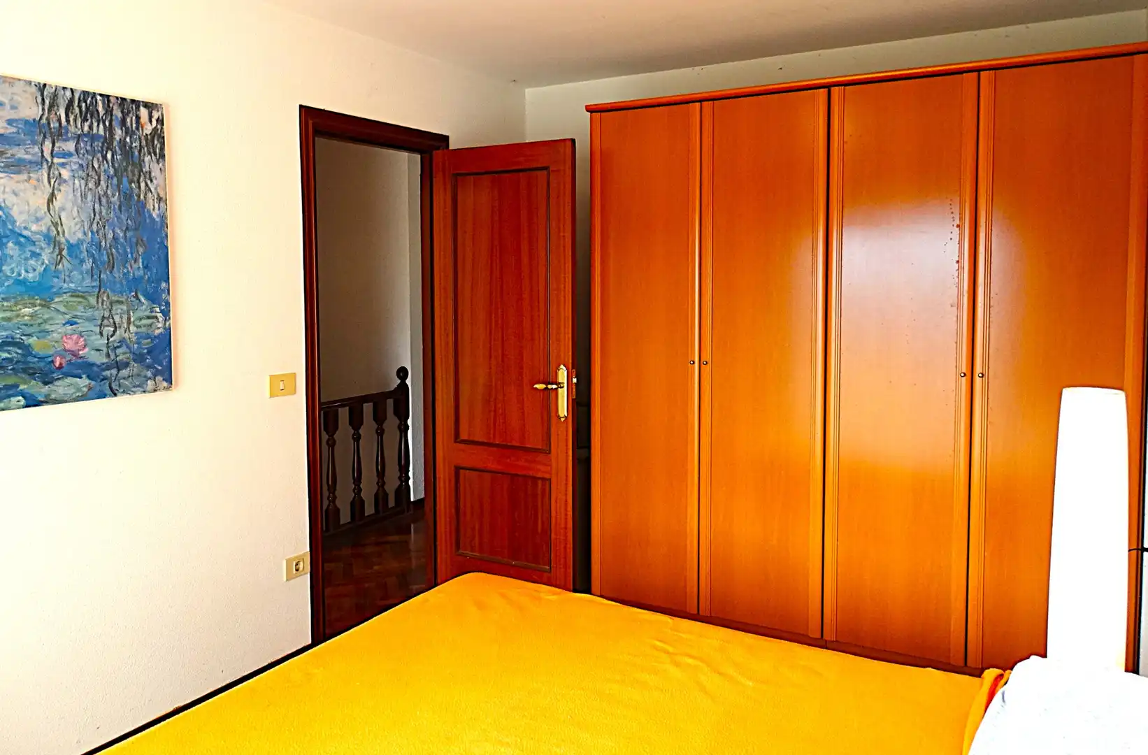 Habitación de Casa adosada en venta en Miño con Jardín privado, Parquet y Terraza