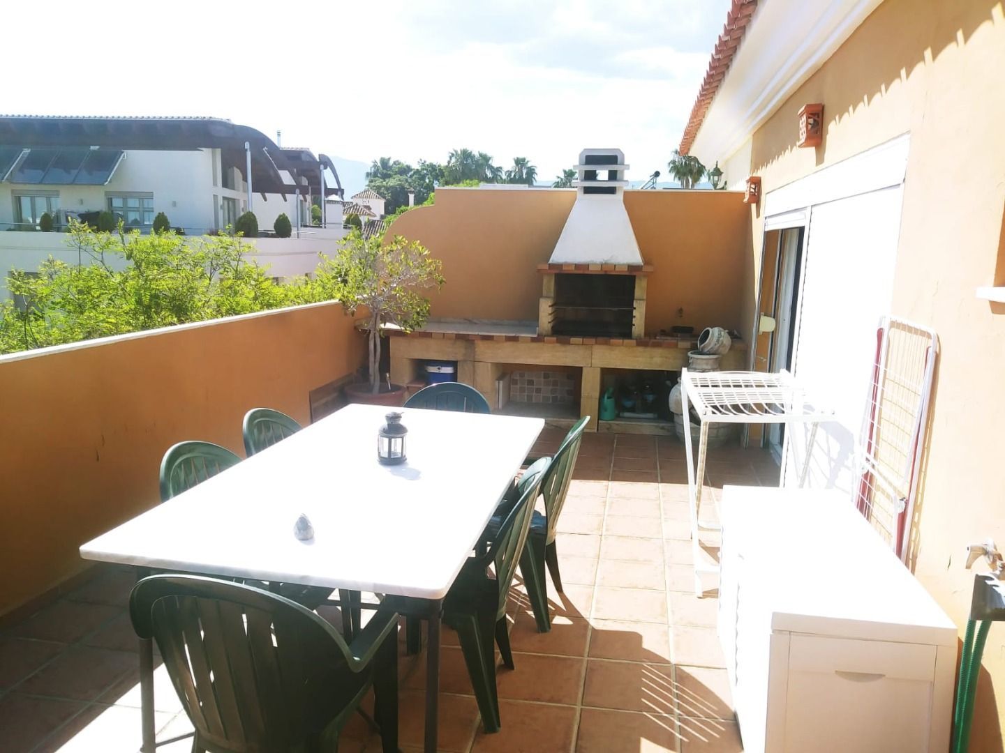 Terrace of Flat for sale in Estepona  with Terrace, Oven and Washing machine