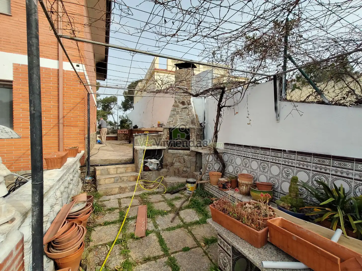 Jardí de Casa o xalet en venda en Cerdanyola del Vallès amb Calefacció, Jardí privat i Parquet