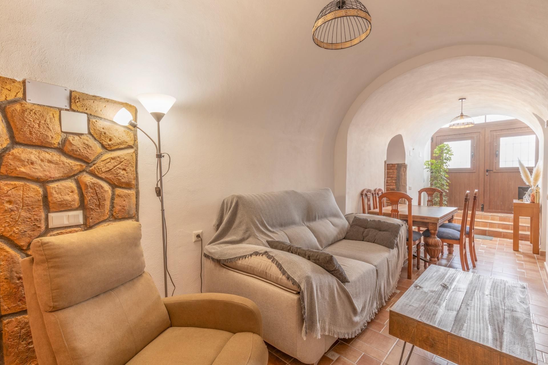 Sala d'estar de Casa o xalet de lloguer amb opció a compra en Guadix amb Terrassa