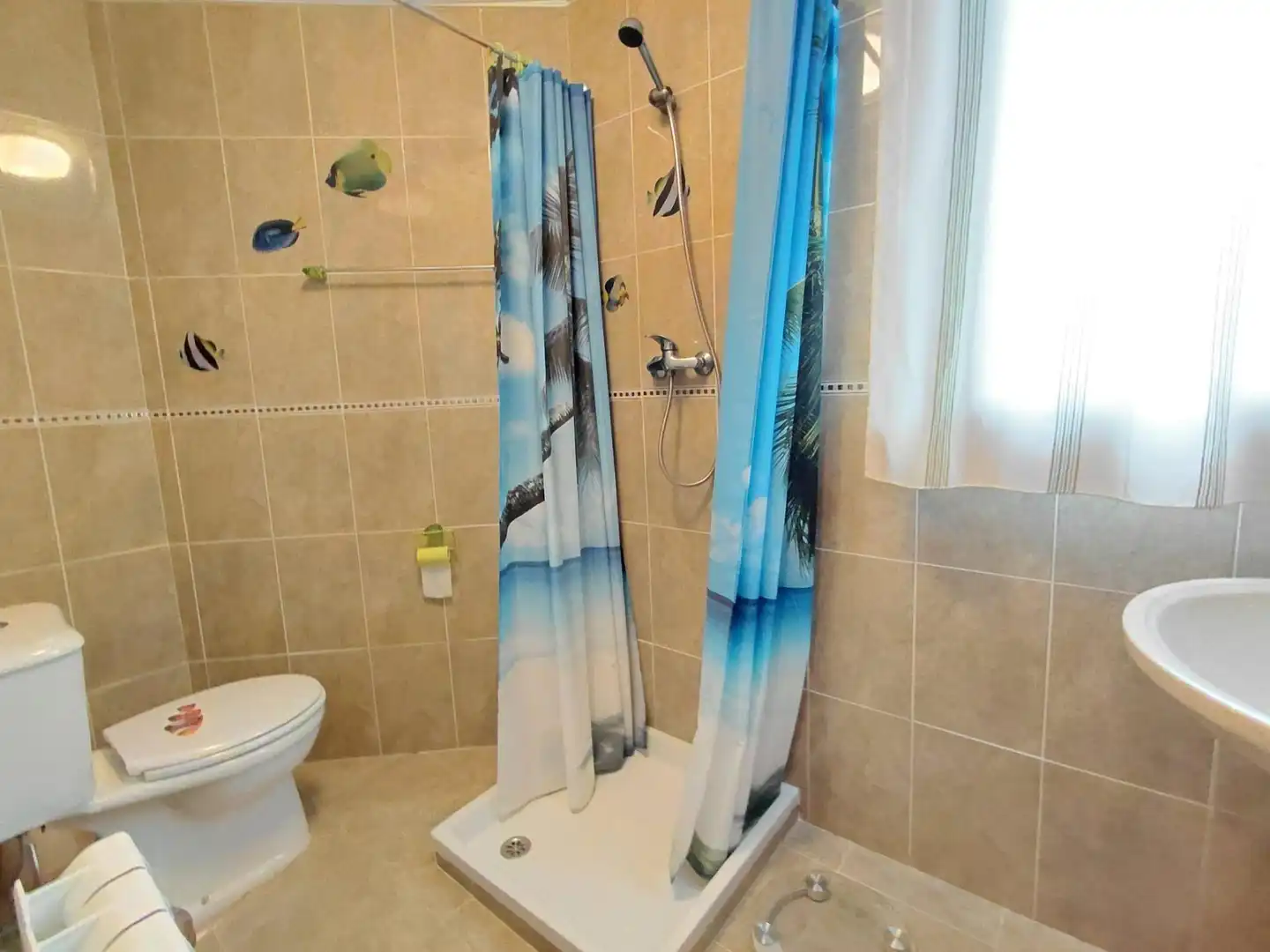 Badezimmer von Wohnung zur Miete in Santa María de Cayón mit Heizung, Abstellraum und Möbliert