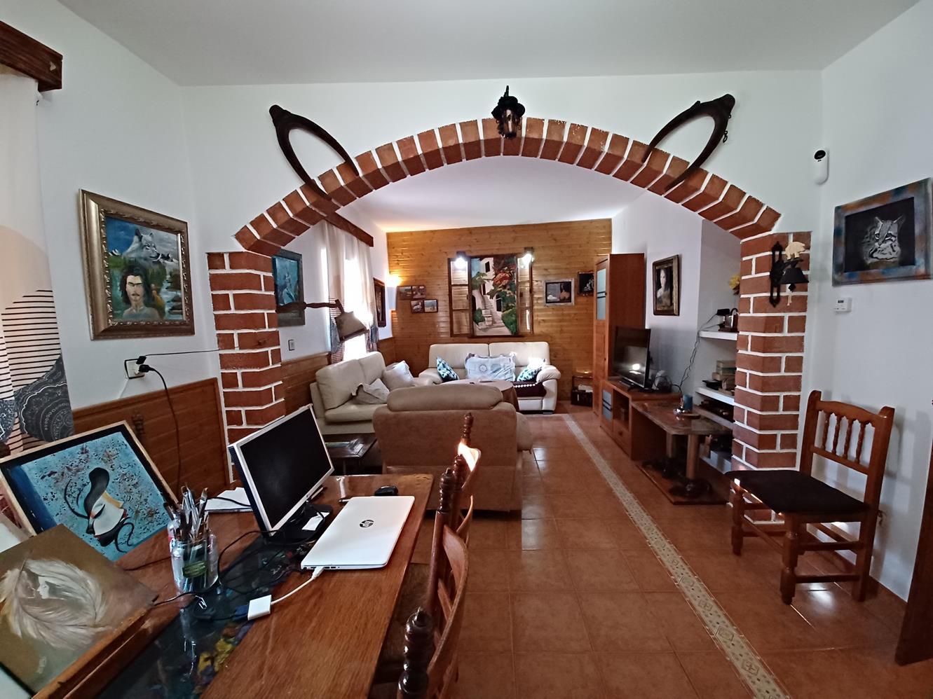 Sala d'estar de Casa o xalet en venda en Minaya amb Aire condicionat, Calefacció i Traster