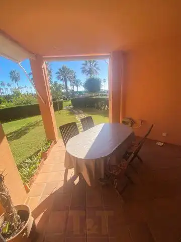 Garten von Wohnungen zum Verkauf in Islantilla mit Klimaanlage, Heizung und Terrasse