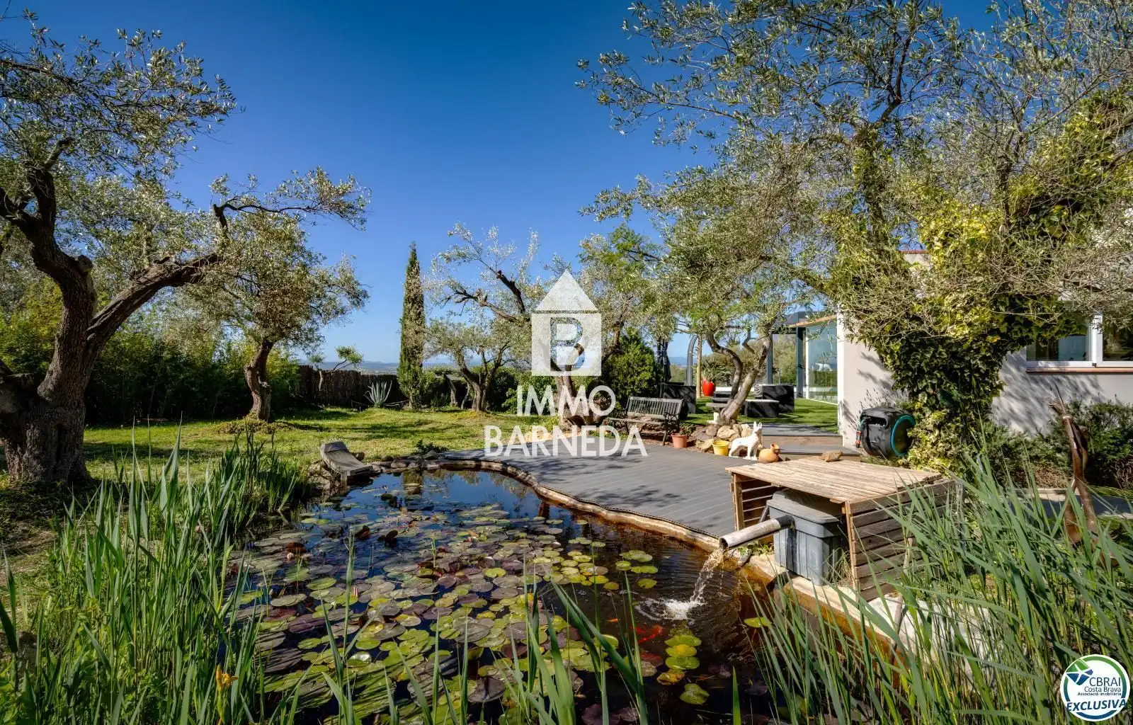 Jardín de Casa o chalet en venta en Palau-saverdera con Aire acondicionado, Calefacción y Jardín privado