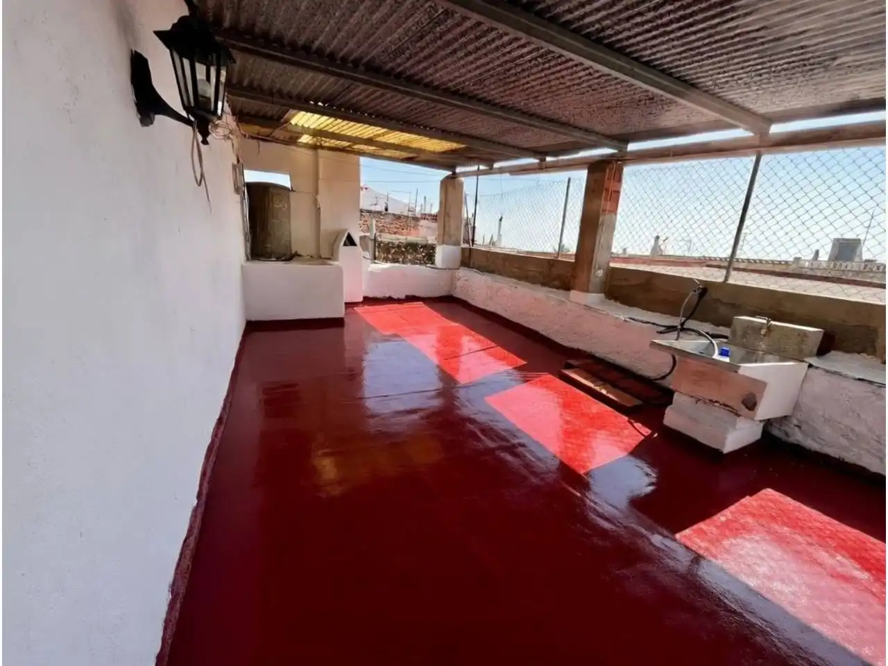 Terrasse von Haus oder Chalet zum Verkauf in San Jorge / Sant Jordi mit Terrasse