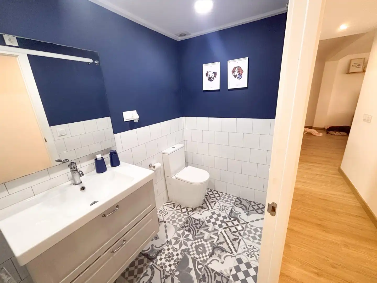 Badezimmer von Wohnung zum Verkauf in Torrevieja mit Klimaanlage, Möbliert und Balkon