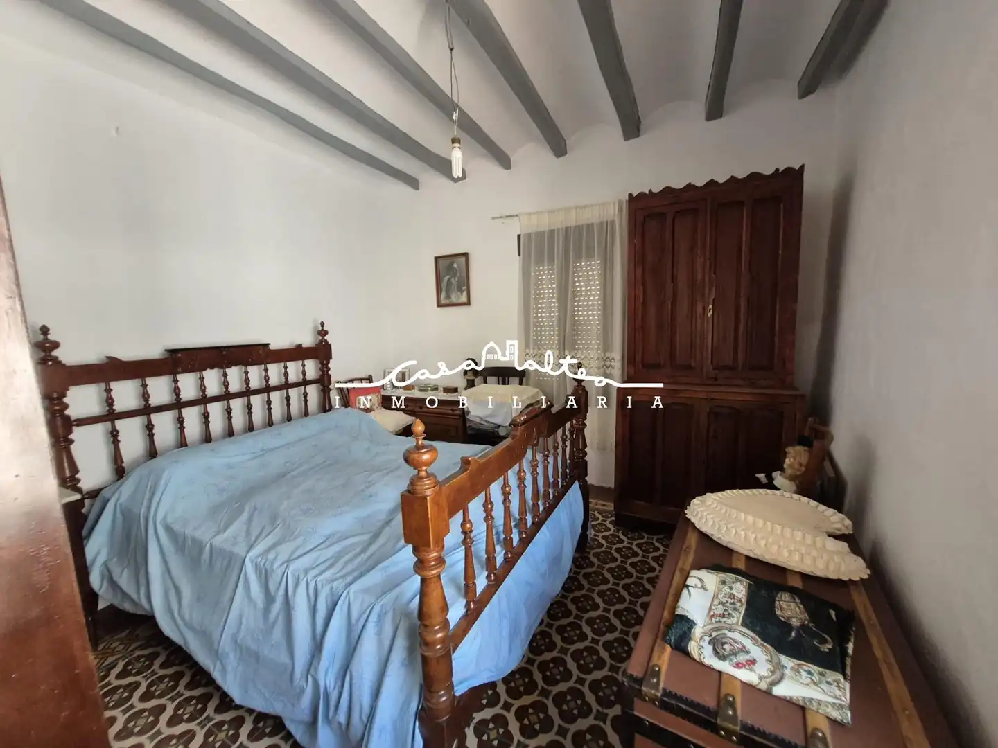 Schlafzimmer von Country house zum Verkauf in Polop mit Klimaanlage