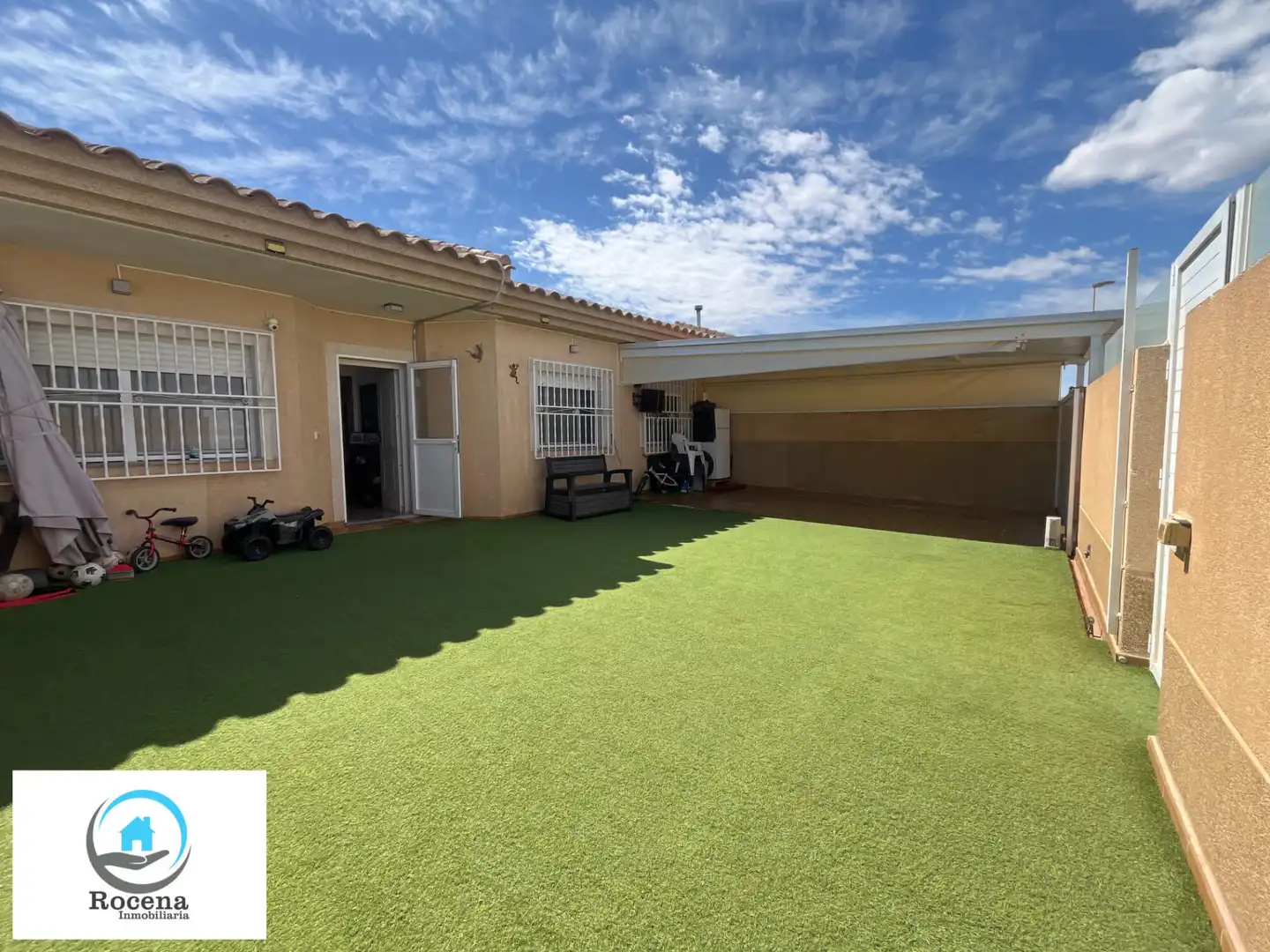 Terraza de Casa o chalet en venta en Cartagena con Aire acondicionado, Calefacción y Jardín privado