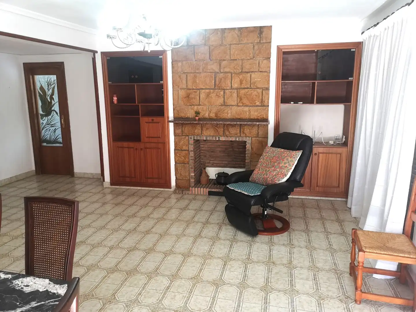 Sala de estar de Casa o chalet en venta en Alzira con Terraza, Trastero y Piscina