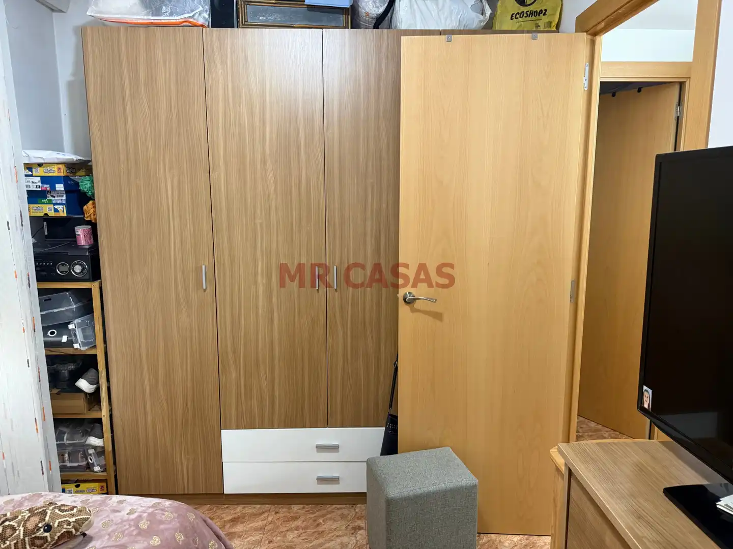 Bedroom of Flat for sale in Rubí  with Air Conditioner and Heating