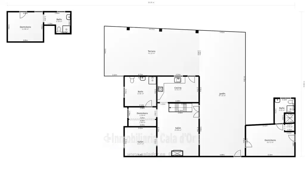 Casa rustica con piscina in vendita a S'Horta - Cas Concos des Cavaller - Es Carritxó, imagen 4