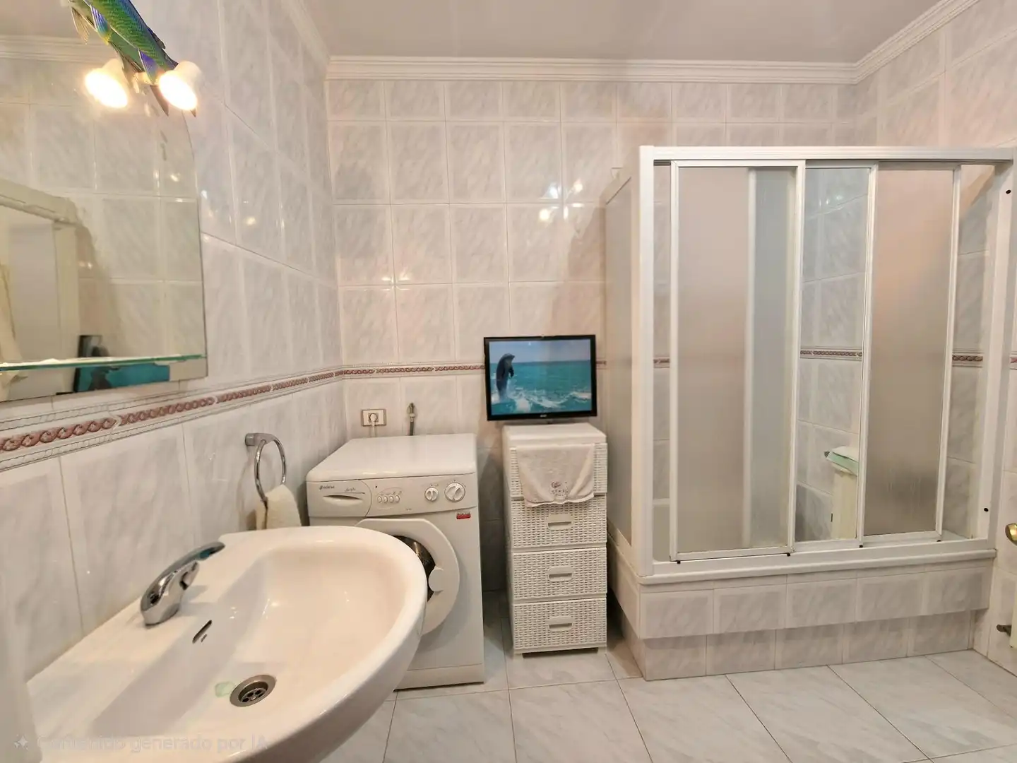 Badezimmer von Wohnung zum Verkauf in Ribadeo mit Heizung, Terrasse und Abstellraum
