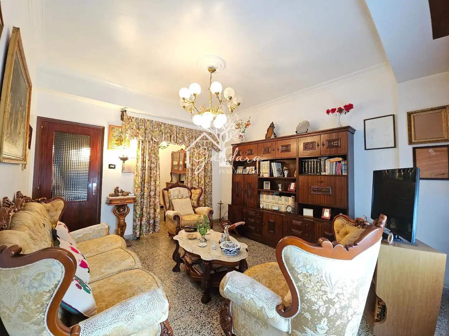 Living room of Houses for sale in Narón  with Heating and Furnished