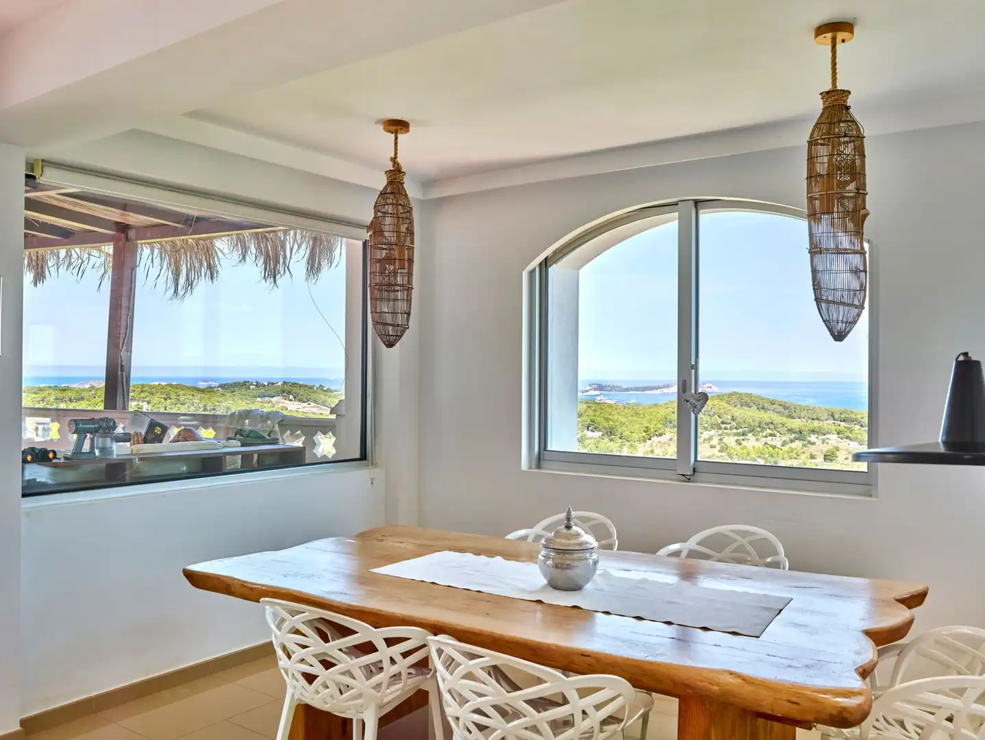 Comedor de Casa o chalet en venta en Sant Josep de sa Talaia con Aire acondicionado, Calefacción y Jardín privado
