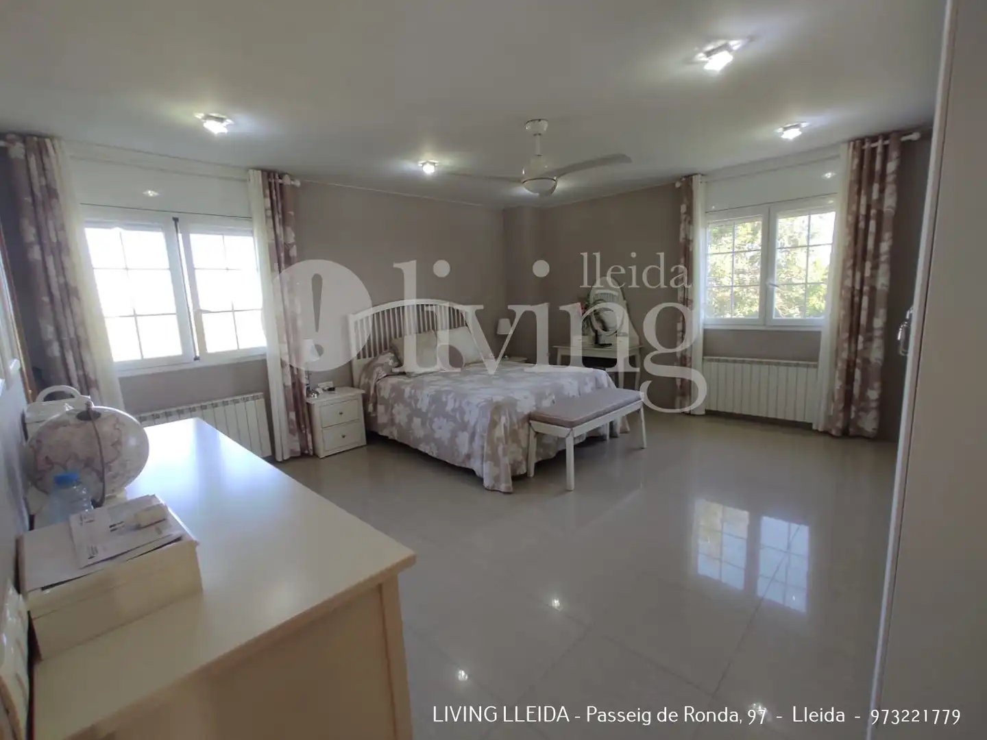 Bedroom of Houses for sale in Bell-lloc d'Urgell  with Heating, Private garden and Terrace
