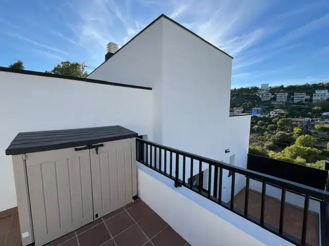 Terrassa de Casa o xalet en venda en Calafell amb Aire condicionat, Calefacció i Jardí privat