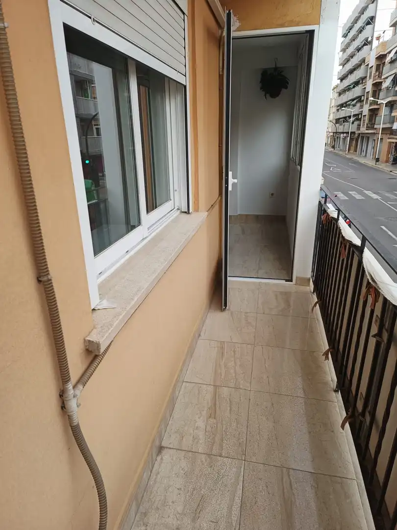 Terraza de Piso de alquiler en Mislata con Aire acondicionado, Terraza y Amueblado
