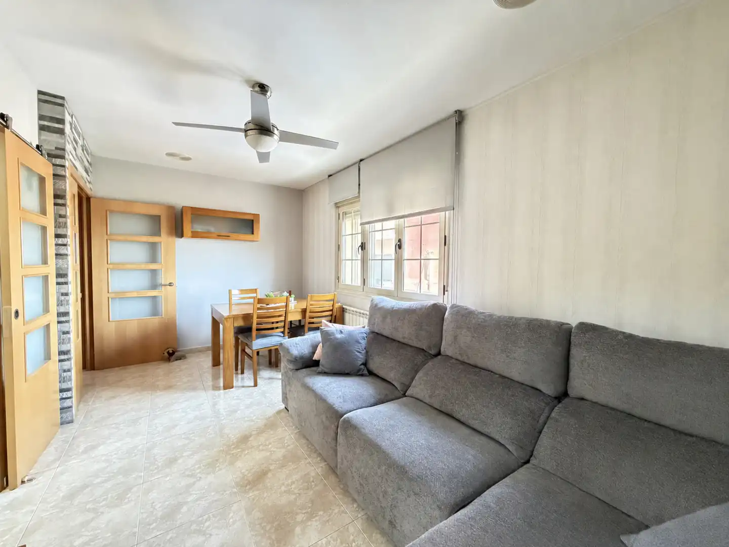 Sala d'estar de Casa o xalet en venda en Caspe amb Aire condicionat, Calefacció i Terrassa