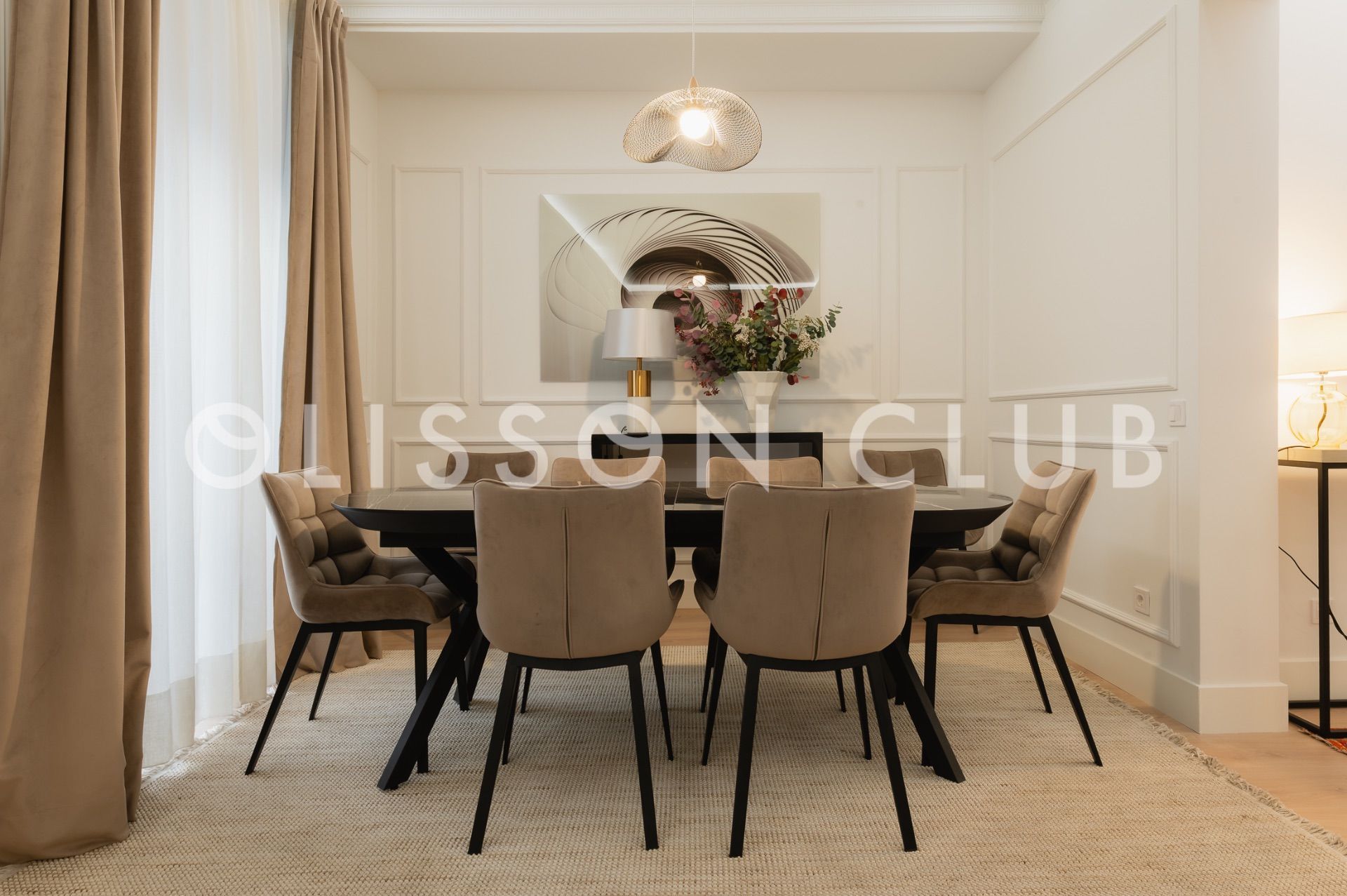Dining room of Flat for sale in  Madrid Capital  with Air Conditioner, Heating and Storage room