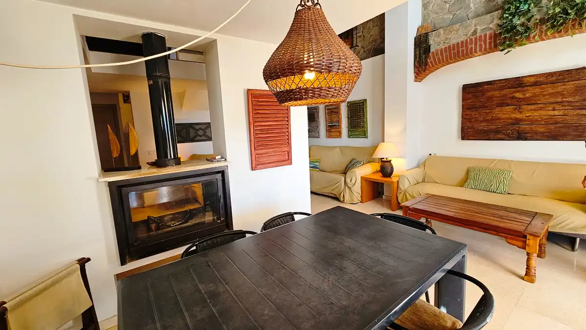 Sala de estar de Casa o chalet en venta en Zufre con Calefacción, Terraza y Trastero