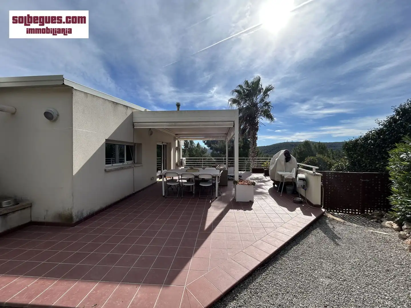 Terrassa de Casa o xalet en venda en Begues amb Aire condicionat, Calefacció i Jardí privat