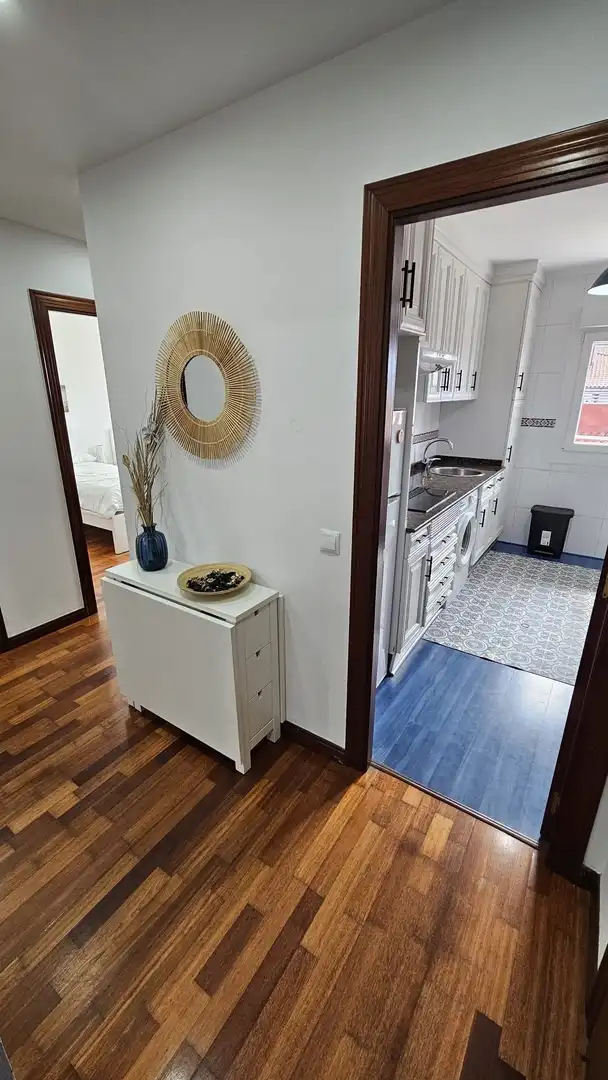 Kitchen of Flat for sale in Gijón   with Heating and Furnished